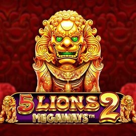 Slots logo of 5 Lions Megaways 2 from Pragmatic Play at Morospin Casino