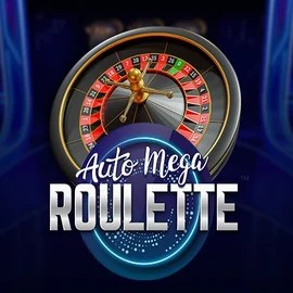 Auto Mega Roulette slot logo by Pragmatic Play at Morospin Casino