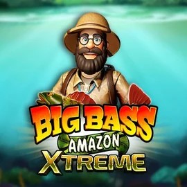 Big Bass Amazon Xtreme slot logo by Pragmatic Play at Morospin Casino