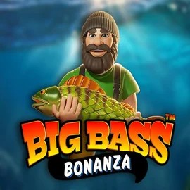 Big Bass Bonanza slot logo by Pragmatic Play at Morospin Casino