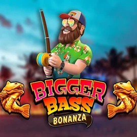 Bigger Bass Bonanza online game logo by Pragmatic Play on morosspin.com