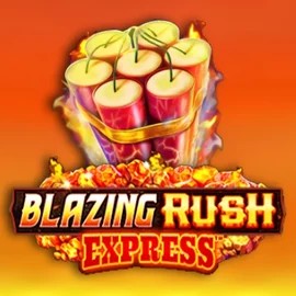 Blazing Rush Express logo by AreaVegas Morospin Casino
