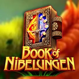 Book of Nibelungen slot logo by Swintt at Morospin Casino