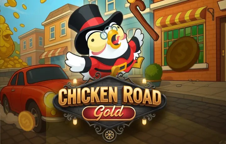 Chicken Road Gold logo – Casino Games by InOut at Morospin Casino
