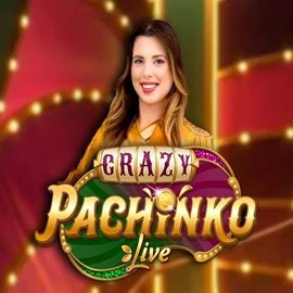 Live Casino logo of Crazy Pachinko from Evolution at Morospin Casino