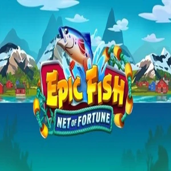 Epic Fish Net of Fortune logo by Quickspin at Morospin Casino
