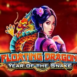 Floating Dragon Year of the Snake by Pragmatic Play, showcased at morosspin.com – game logo