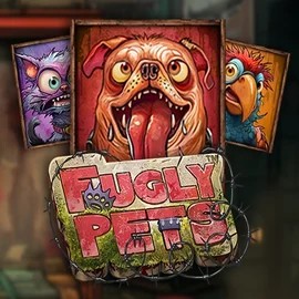 Fugly Pets slot icon by Stakelogic, available at Morospin Casino