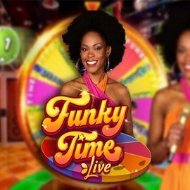 Funky Time slot icon by Evolution, available at Morospin Casino