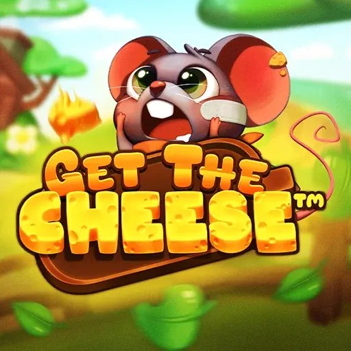 Get The Cheese by Hacksaw Gaming, showcased at morosspin.com – game logo