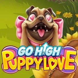 Go High Puppy Love game by RubyPlay – logo hosted on Morospin Casino