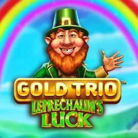 Gold Trio Leprechaun's Luck by Playtech, showcased at morosspin.com – game logo