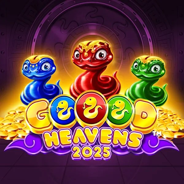 Goood Heavens by Rarestone Gaming, showcased at morosspin.com – game logo