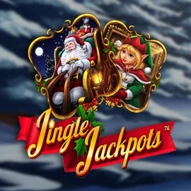 Jingle Jackpots logo – Jackpots by Dragon Gaming at Morospin Casino