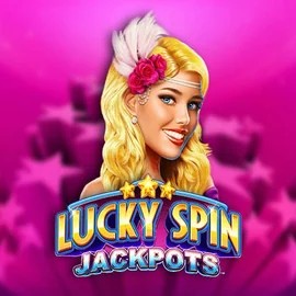 Lucky Spin Jackpots game by Novomatic – logo hosted on Morospin Casino
