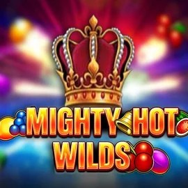 Mighty Hot Wilds logo – Slots by Inspired Gaming at Morospin Casino