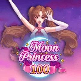 Moon Princess 100 slot visual from Play'n GO available on morosspin.com