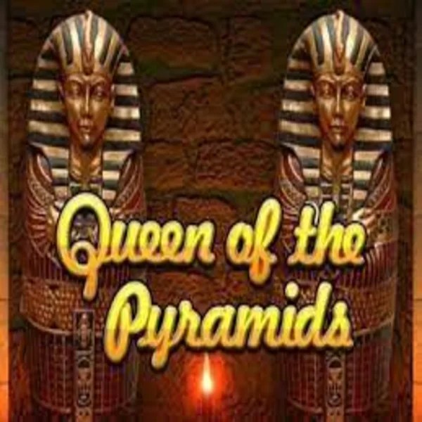 Try Queen of the Pyramids slot by Playtech on morosspin.com – logo image