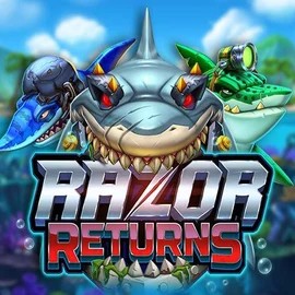 Razor Returns slot icon by Push Gaming, available at Morospin Casino