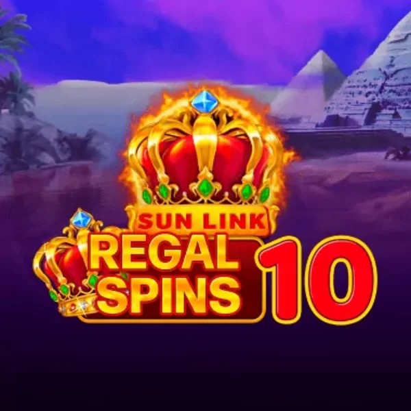 Regal Spins 10 logo by PatePlay Morospin Casino