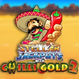 Stellar Jackpots with Chilli Gold x2 logo – Jackpots by Lightning Box Game at Morospin Casino