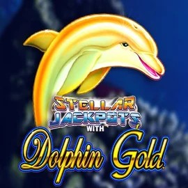 Try Dolphin Gold with Stellar Jackpots slot by Lightning Box Game on morosspin.com – logo image