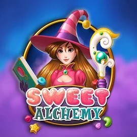 Sweet Alchemy slot logo by Play'n GO at Morospin Casino
