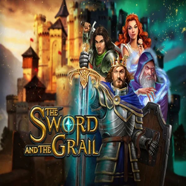 Try The Sword and the Grail slot by Play'n GO on morosspin.com – logo image