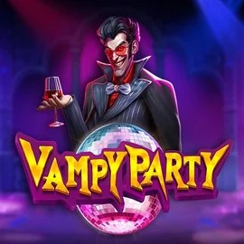 Vampy Party logo by Pragmatic Play Morospin Casino