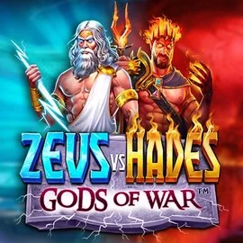 Official Slots logo: Zeus vs Hades: Gods of War by Pragmatic Play at Morospin Casino